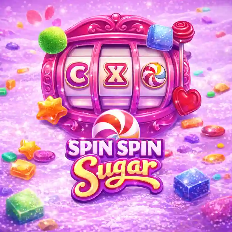 Spin Spin Sugar Casino Slot Game Interface